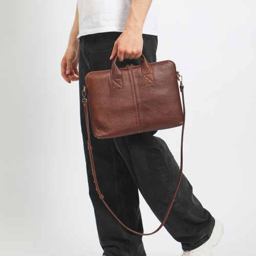 Сумка для ноутбука «Сити-лайн» из натуральной кожи (кор.)